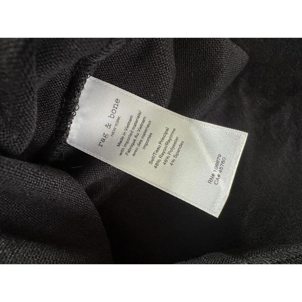 Rag & Bone Black Long Sleeve with Keyhole Cutout Back Women’s size Small​ - Picture 8 of 10